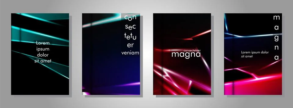 Minimal cover design. Triangular shape vector design background. Applicable f Stock Illustration