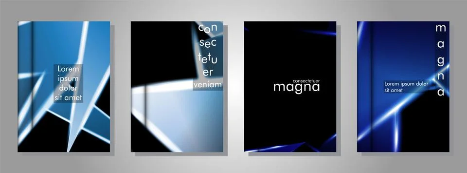 Minimal cover design. Triangular shape vector design background. Applicable f イラスト素材