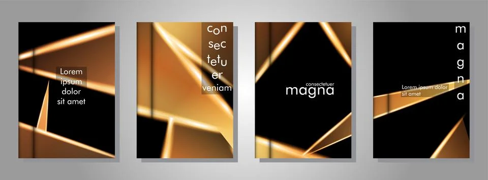 Minimal cover design. Triangular shape vector design background. Applicable f イラスト素材