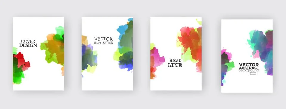 Minimal covers design. Stock Illustration