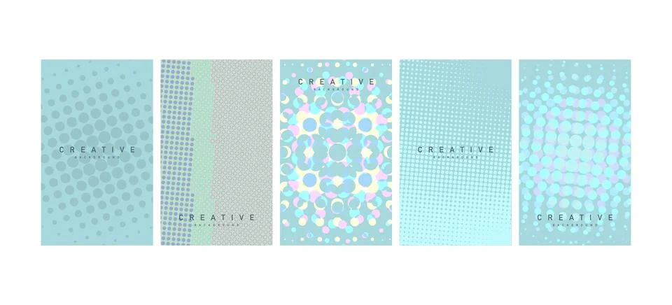 Minimal covers design Stock Illustration