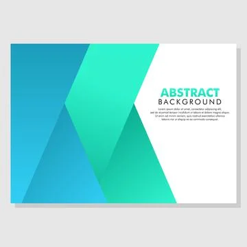 Minimal Creative Abstract Background. Modern Horizontal Composition. Abstract Stock Illustration