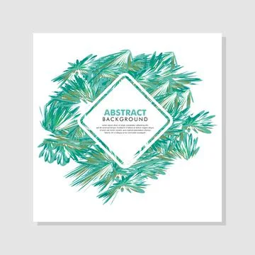 Minimal Creative Abstract Background. Modern Horizontal Composition. Abstract Illustrazione stock