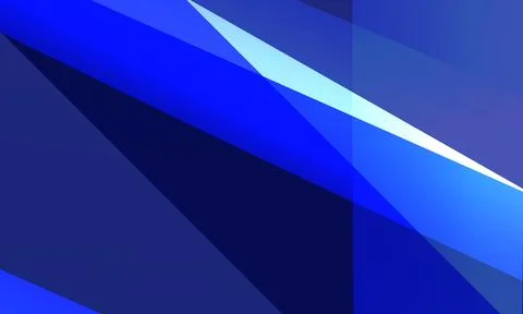 Minimal dark blue abstract geometric background suit for banner, presentation Stock Illustration
