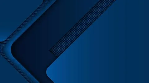 Minimal dark blue decoration background, modern geometric graphic wallpaper Stock Illustration