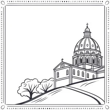 Minimal Dashed Border Set for Modern Editorial Layouts 스톡 일러스트