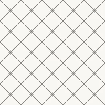 Minimal diamond grid pattern, seamless pattern in line design. diamond, grid Stock Illustration