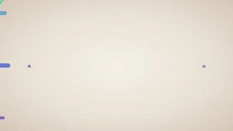 Minimal Dot Motion Loop - Light Beige Clean Soft Corporate Backdrop Stock Footage 341564694