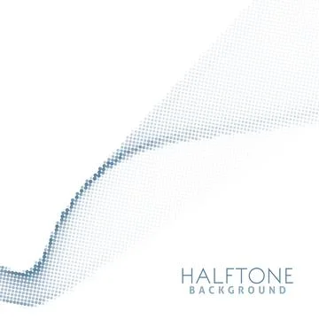 Minimal dotted gray shape with halftone effect. Simple graphics Stock Illustration