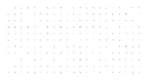 Minimal Dotted Grid Pattern on White Background Illustrazione stock