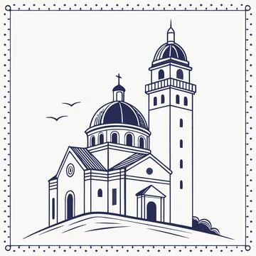 Minimal Dotted Line Border Set for Modern Graphics Stock Illustration