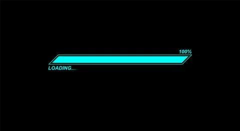 Minimal downloading progress bar イラスト素材