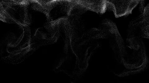 Minimal Dust Particles Drift Loop Stock Footage 332754630