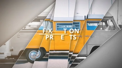 Minimal elegant slideshow Stockmateriaal After Effects