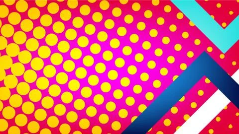 Minimal flat geometric background design. Dynamic shapes composition. Abstrac Stock Illustration