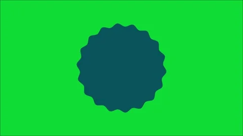 Minimal Flat Geometric Shapes and Badge Frame Video Loop Overlay Stock Footage 345923560