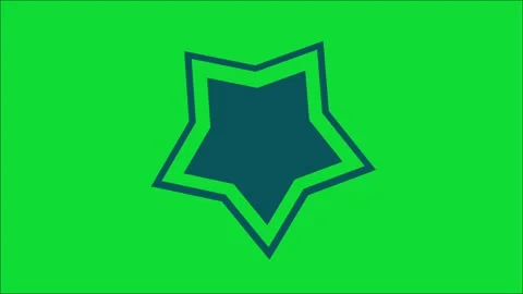 Minimal Flat Geometric Shapes and Badge Frame Video Loop Overlay Stock Footage 345923613