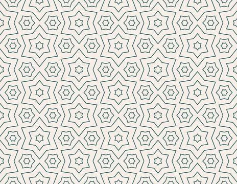 Minimal flower seamless pattern background Stock Illustration