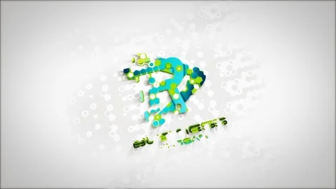 Minimal Futuristic Logo Reveal After Effects素材