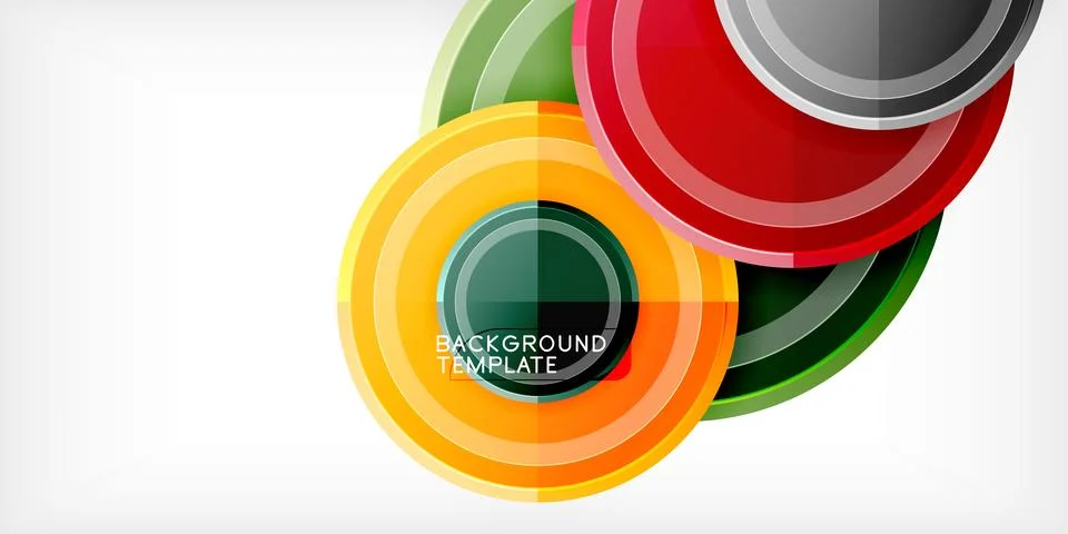 Minimal geometric abstract background. Circle triangle design イラスト素材