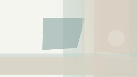 Minimal geometric abstract background with soft blue squares and subtle blo.. 스톡 일러스트