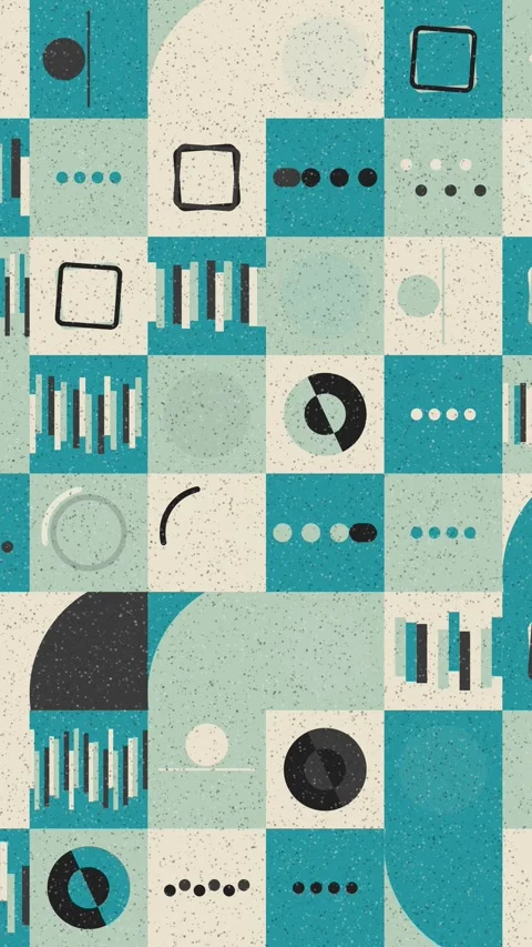 Minimal Geometric Animation With Continuous Seamless Motion Flow Vídeos de archivo 331922719