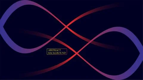 Minimal geometric background. Dynamic shapes composition. Beautiful line art  Stock Illustration