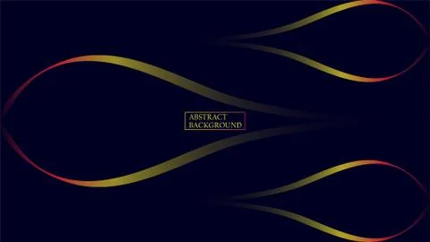 Minimal geometric background. Dynamic shapes composition. Beautiful line art  Stock Illustration
