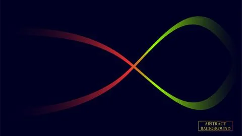 Minimal geometric background. Dynamic shapes composition. Beautiful line art  Stock Illustration