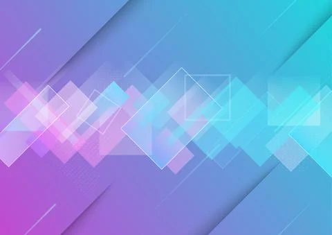 Minimal geometric background. Dynamic shapes composition. Eps10 vector. Stock Illustration