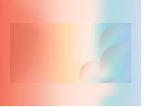 Minimal geometric background. Gradient shapes composition. Stock Illustration