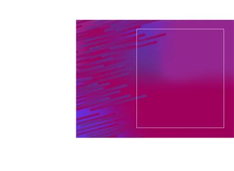 Minimal geometric background. Gradient shapes composition. Stock Illustration