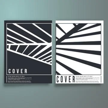 Minimal geometric background Stock Illustration