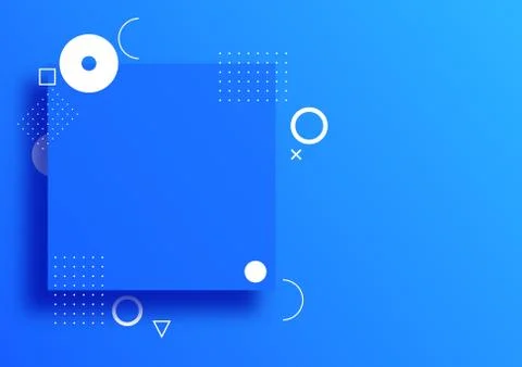 Minimal geometric background Stock Illustration