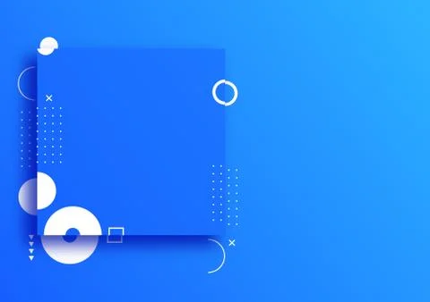 Minimal geometric background Illustrazione stock