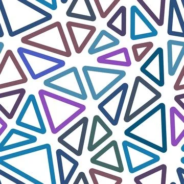 Minimal geometric background. Large triangles size. Multiple colors style. .. Stock Illustration