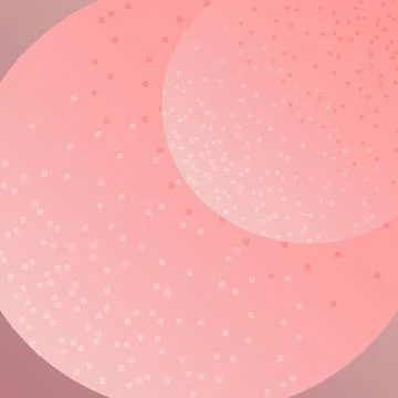 Minimal geometric background. Pink elements with fluid gradient. Stock Illustration