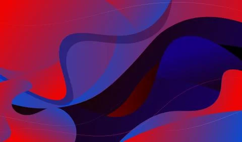 Minimal geometric background. Simple shapes with trendy gradient 스톡 일러스트