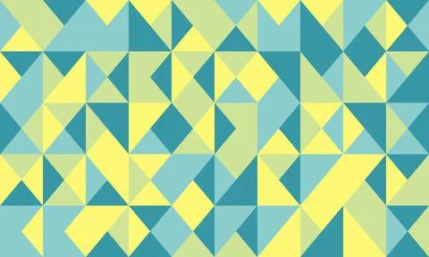 Minimal geometric design with sharp shapes and mosaic repetition. Ideal for s Illustrazione stock