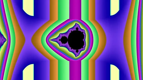 Minimal geometric fluid abstract loop with gradient colors smooth motion flow Видео 333719993