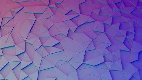Minimal Geometric Motion Backdrop With Triangles Stock Footage 144597311