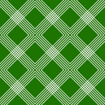 Minimal geometric pattern with intersecting lines forming interlaced X, cross 库存插图