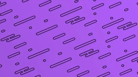 Minimal Geometrical basic shapes over purple background Stock Footage 271323095