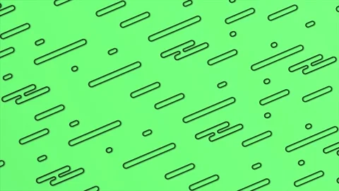 Minimal Geometrical basic shapes over green background Stock Footage 271323125