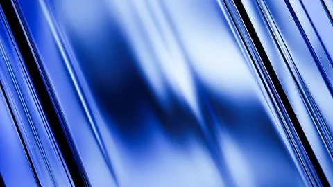 Minimal glass reflection background with blue glossy texture. Illustrazione stock