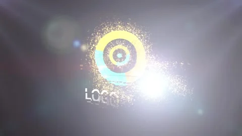 Minimal Glitters Logo V2 Stock After Effects