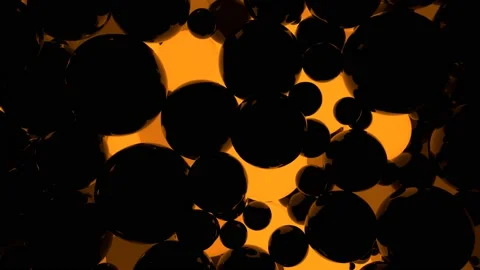 Minimal glowing balls abstract background,  Stock Footage 130511174