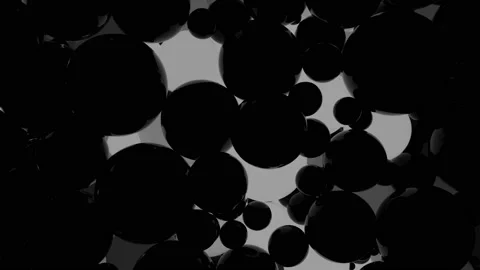 Minimal glowing balls abstract background, 스톡 동영상 130511439