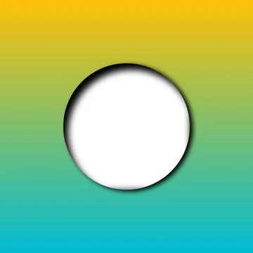 "Minimal Gradient Background with Circle Shape" Illustrazione stock
