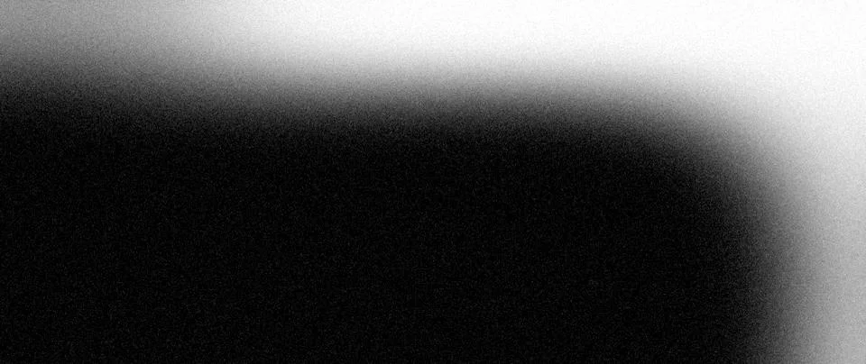 Minimal grainy grayscale blur gradient background with smooth wave and nois.. Stock Illustration